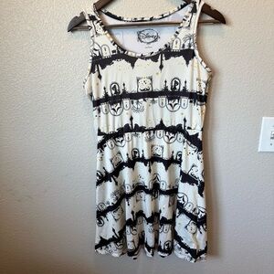 Disney Black and White Women's Dress